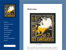 Tablet Screenshot of camisards.net